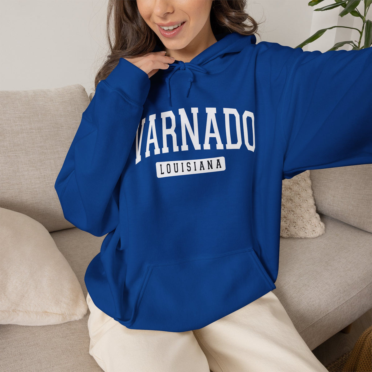 Hoodie — Varnado Louisiana "The Night Train Podcast" Logo Pullover