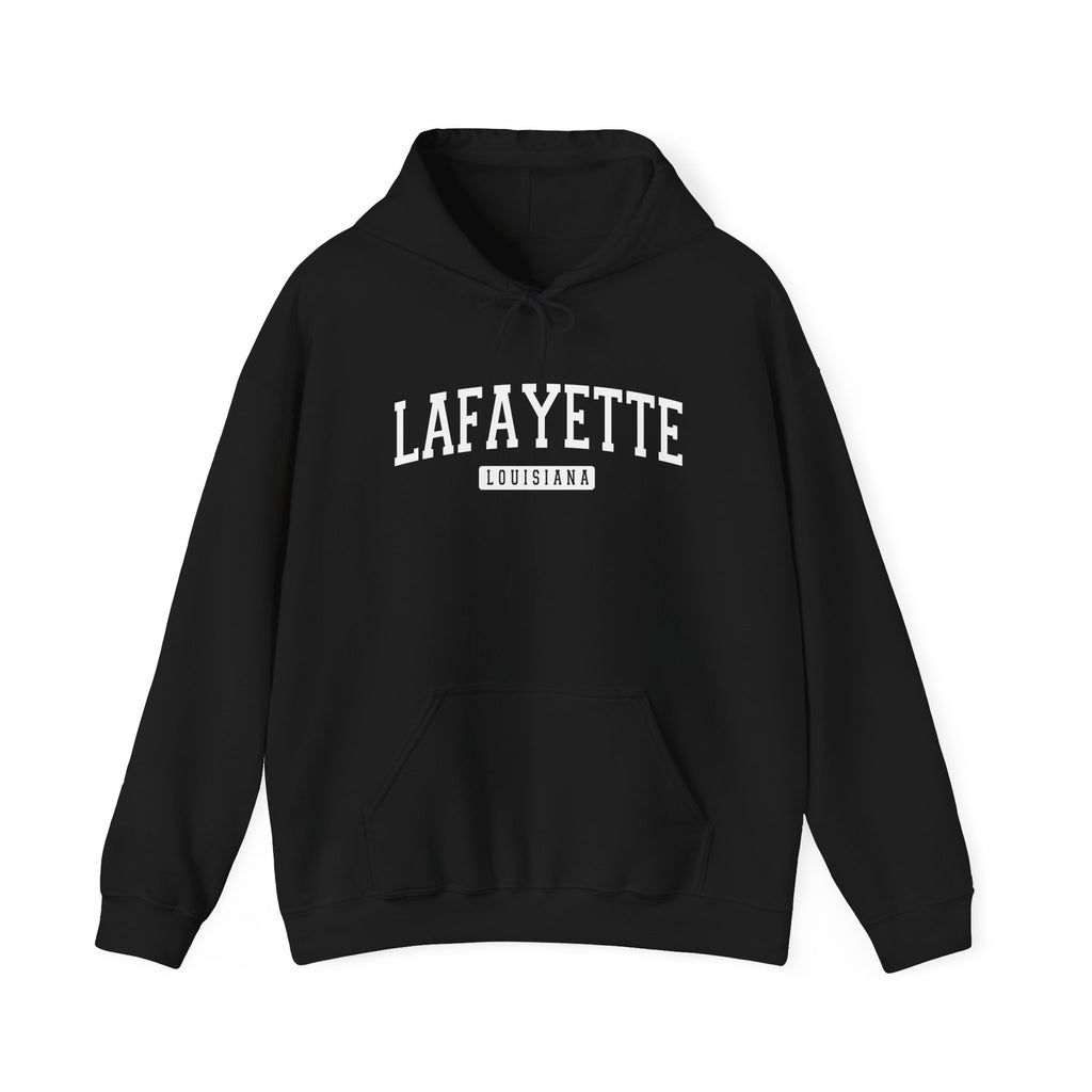 Lafayette Louisiana Hoodie — The Night Train Podcast Black Pullover