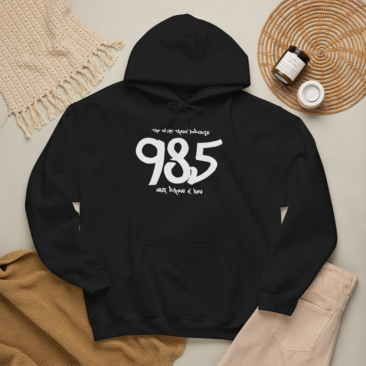985 Area Code Hoodie – City Pride Streetwear Sweatshirt
