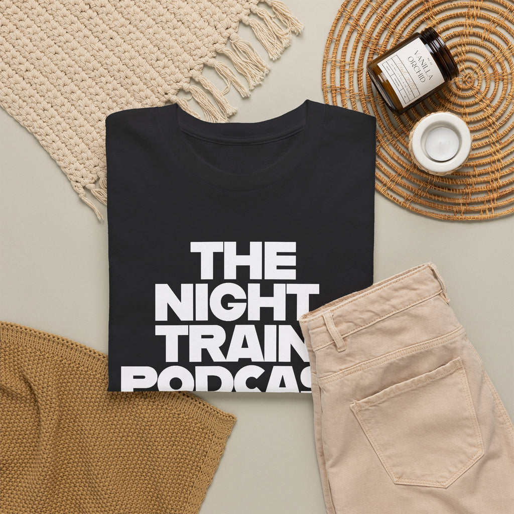 The Night Train Podcast T-Shirt — Bold Logo Tee (Bogalusa, Louisiana)