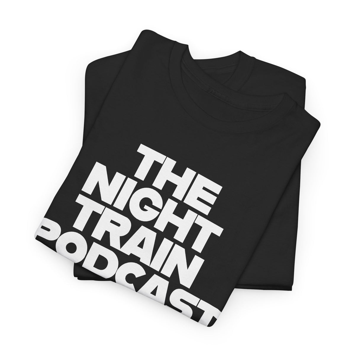 The Night Train Podcast T-Shirt — Bold Logo Tee (Bogalusa, Louisiana)