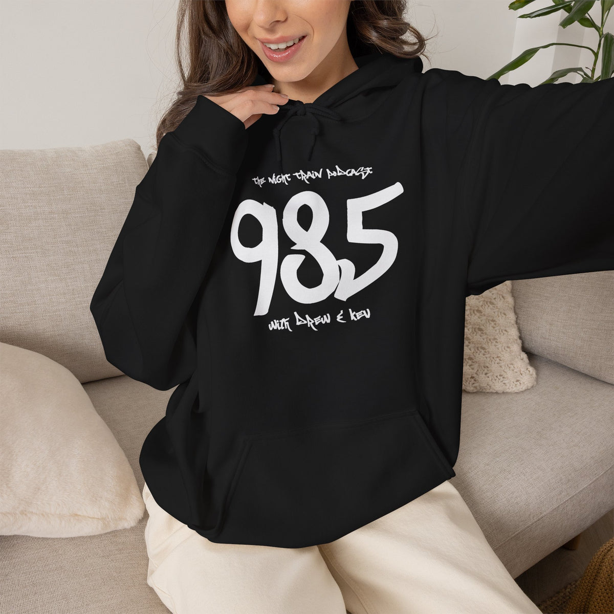 985 Area Code Hoodie – City Pride Streetwear Sweatshirt